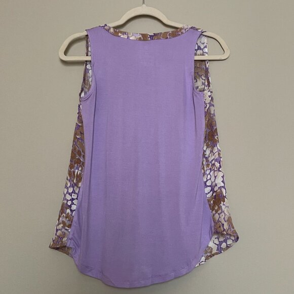 New York & Company, 0, Purple Rust Scale, Slim Leg Crop Pant & Free matching Top - Picture 6 of 12